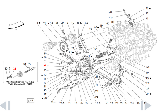 Maserati GranTurismo GranCabrio Shoulder OEM 194262